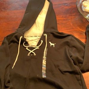 Pink Victoria Secret sweatshirt